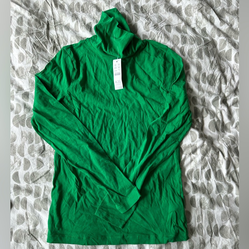 Emerald Green Turtleneck
